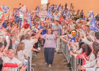 Marea Rosa pide voto útil a favor de Gálvez y Taboada