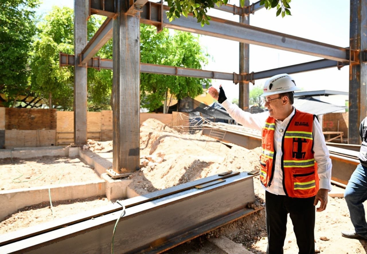 Avanza construcción de Centro de Simulación Clínica del Hospital Universitario: Gobernador Durazo
