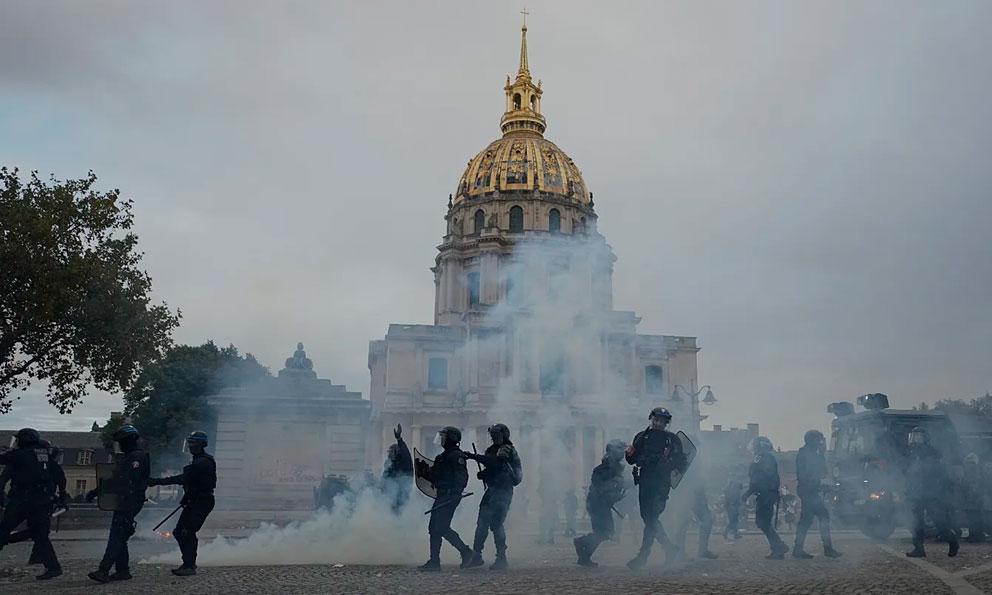 Francia, en alerta ante jornada de protestas masivas