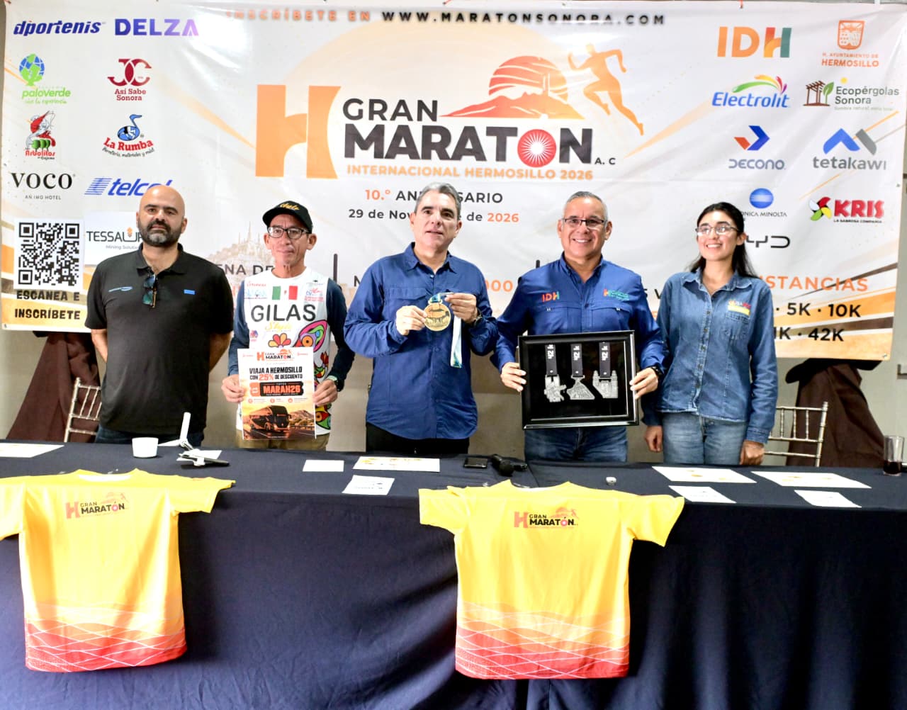 Supera los 2 mil 700 inscritos el Gran Maratón Internacional de Hermosillo 2026 a un mes de celebrarse